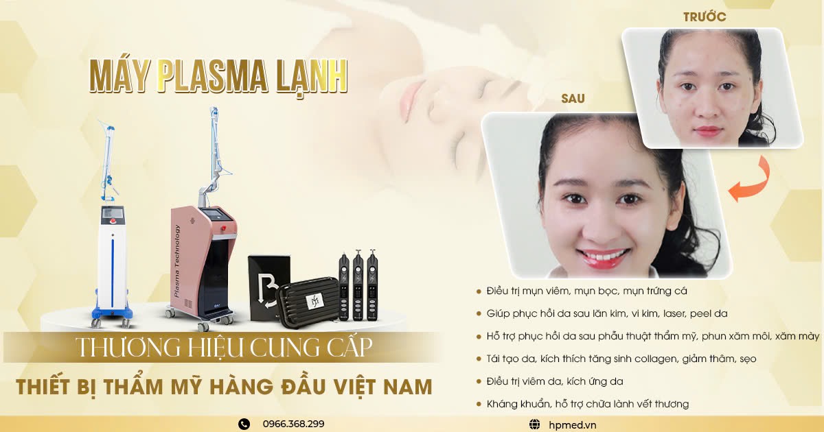 Máy Plasma Lạnh Trong Thẩm Mỹ 