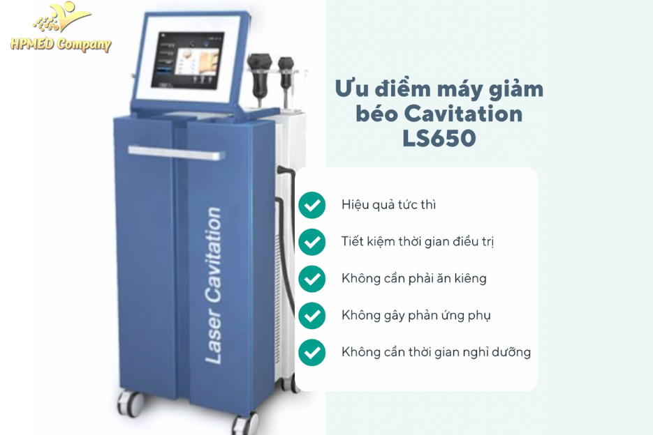 Lợi ích của máy giảm béo LS650 trong việc làm đẹp