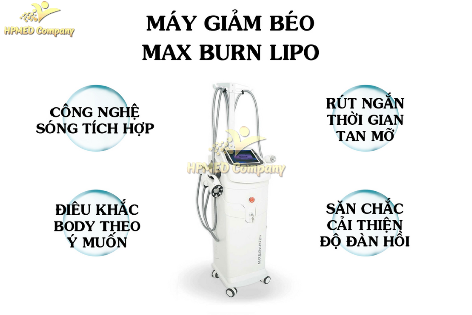Máy giảm béo max burn lipo