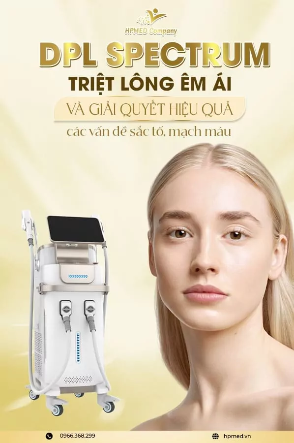 Máy Triệt Lông Lạnh DPL Spectrum