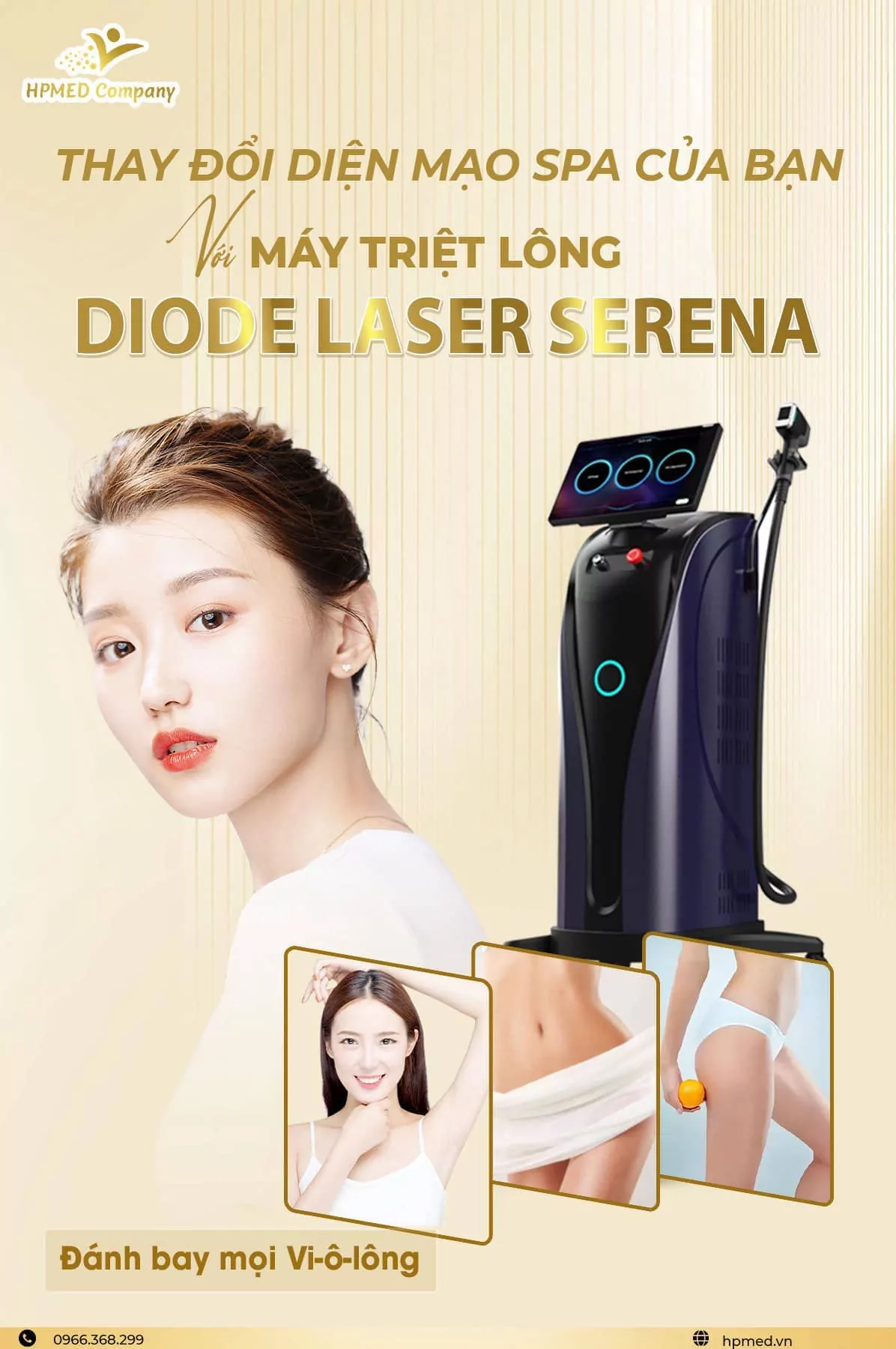Máy Triệt Lông Lạnh Senera