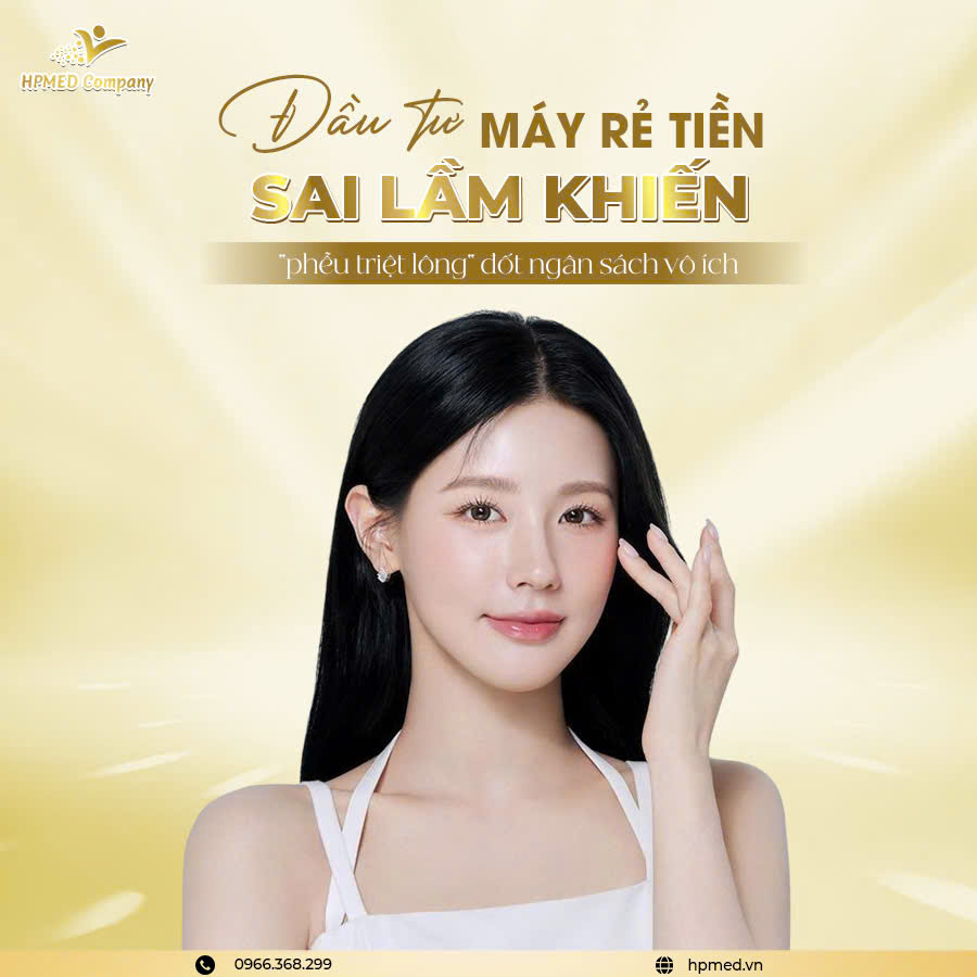 Vì Sao Chiến Lược Phễu Bằng Dịch Vụ Triệt Lông Mà Đầu Tư Máy Rẻ, Kém Chất Lượng Thì Thường Bị Thất Bại