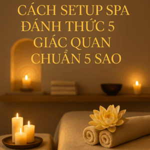 CÁCH SETUP SPA ĐÁNH THỨC 5 GIÁC QUAN 🌿 CHUẨN 5 SAO