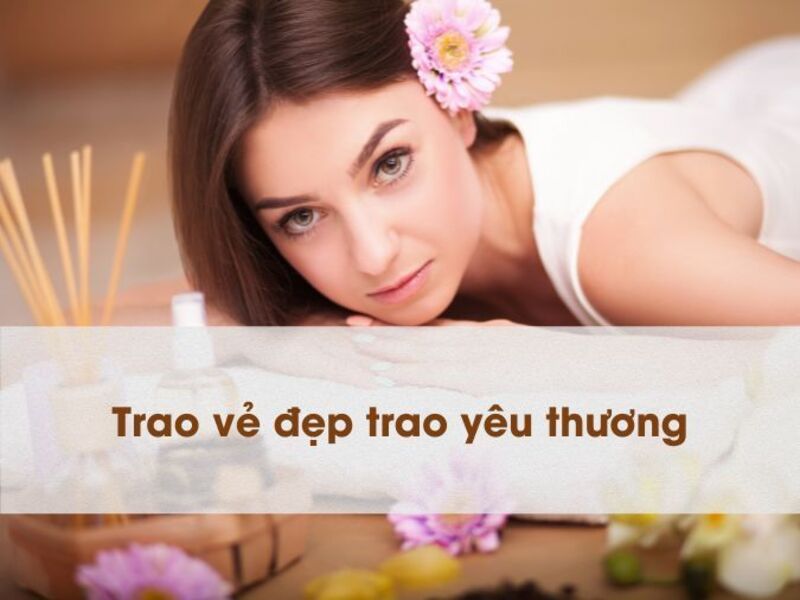 Hình 3: Slogan của spa chuyên chăm sóc da bị lão hóa (khách hàng trên 30 tuổi) Hình 3: Slogan của spa chuyên chăm sóc da bị lão hóa (khách hàng trên 30 tuổi)