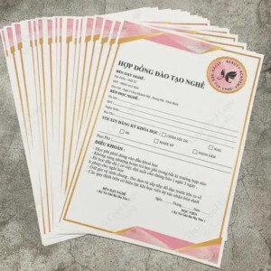 Hợp Đồng Đào Tạo Học Viên Spa: Mẫu Hợp Đồng Đầy Đủ và Chuyên Nghiệp Nhất