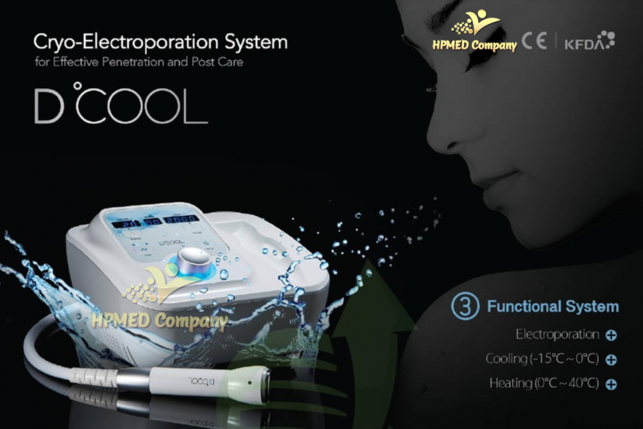 Máy chăm sóc da điện di tinh chất Dcool