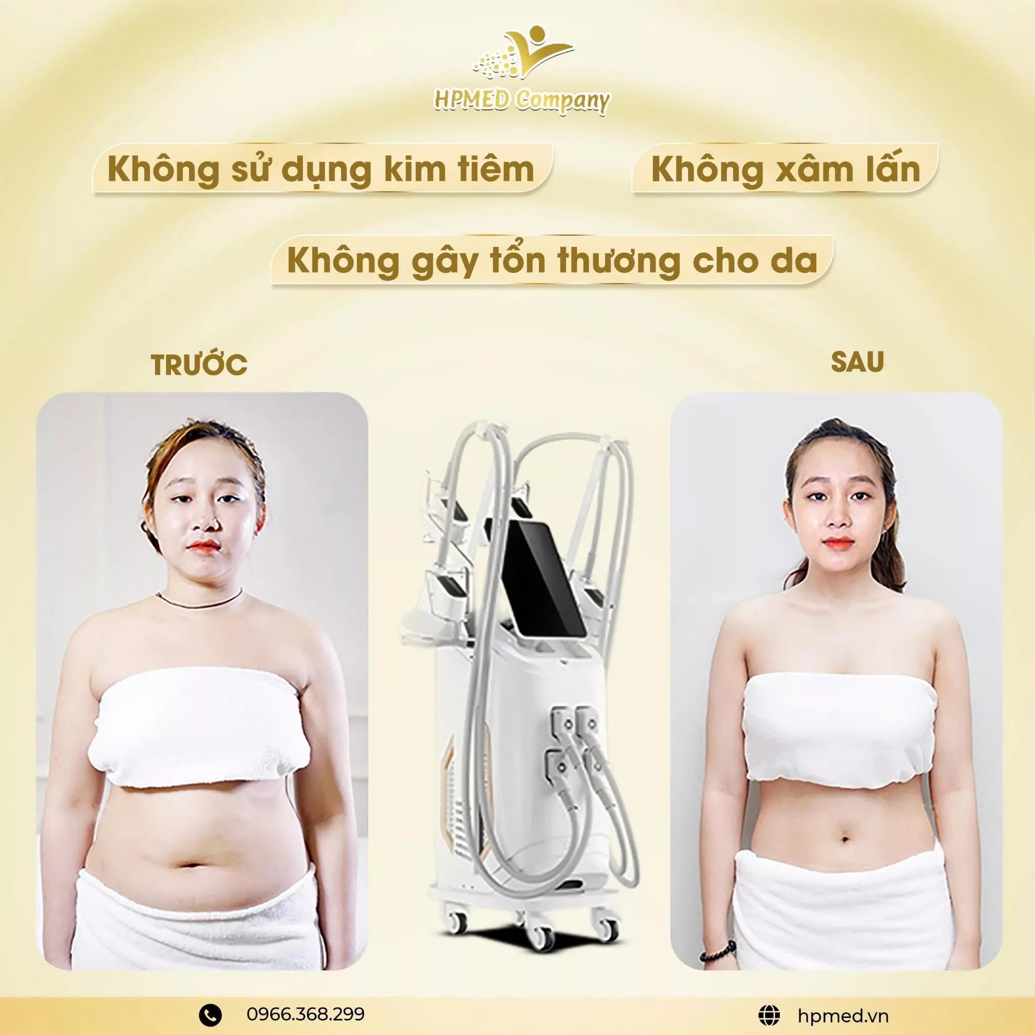 Máy Giảm Béo Quang Đông 360 Cryolypolisis
