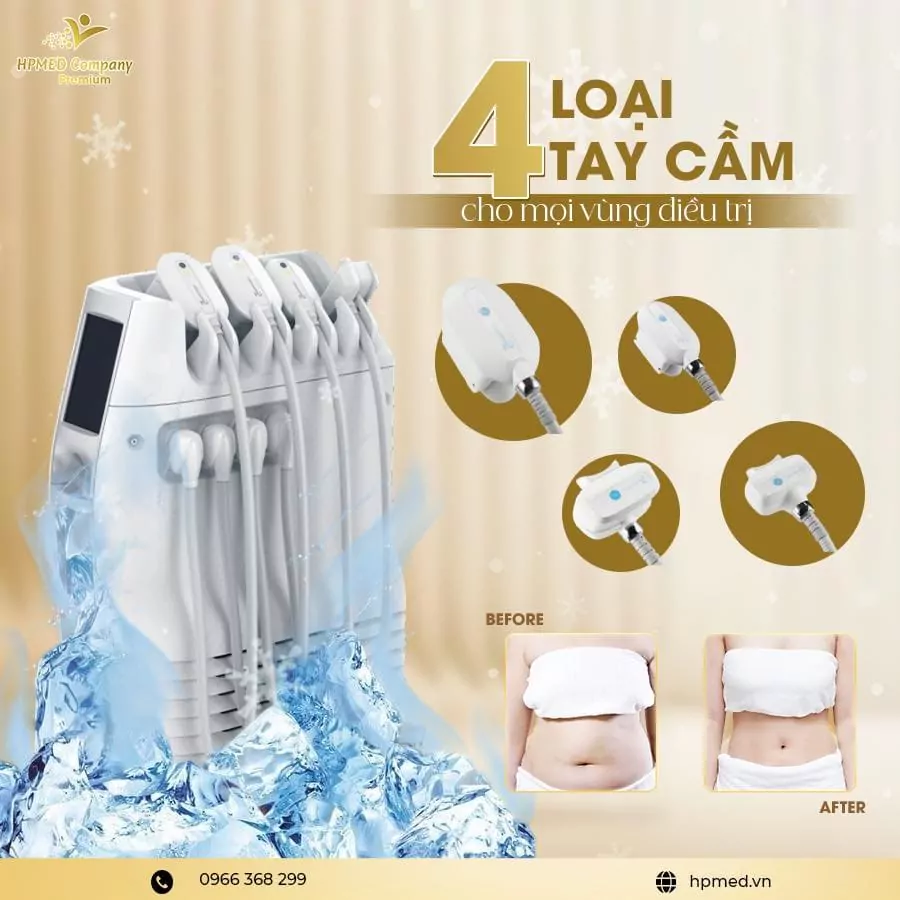 Máy Giảm Béo Quang Đông CoolShaping 2 Cao Câp Hàn Quốc