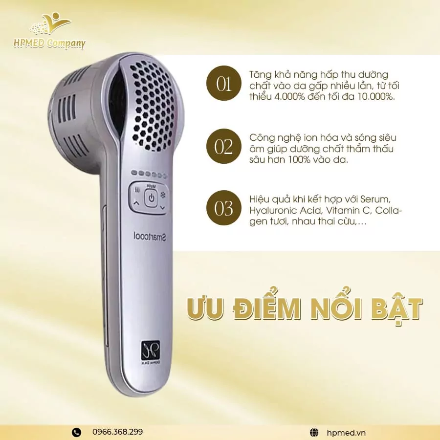 Máy Điện Di Smart Cool Nóng Lạnh Hàn Quốc | Cao Cấp