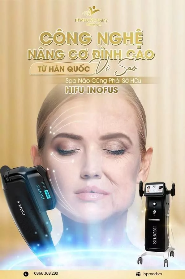 Công NGhệ Nâng Cơ Đỉnh Cao Máy Hifu Nâng Cơ Inofus Hàn Quốc