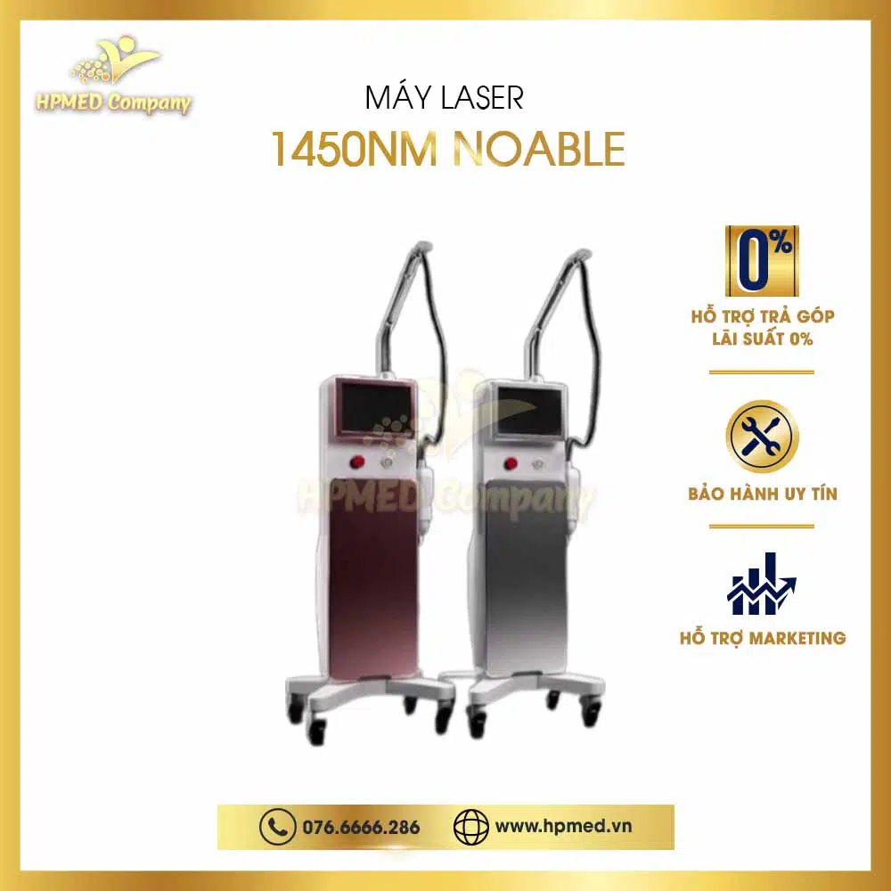 Máy Laser 1450nm Noable Triệt Dầu, Trị Mụn Hàn Quốc