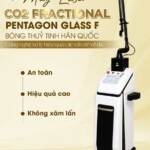 Máy Laser CO2 Fractional Pentagon Glass F Bóng Thủy Tinh Hàn Quốc ⭐ Ultra Pulse 20W – Chuẩn Điều Trị Sẹo &amp; Trẻ Hóa Da