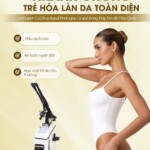 Máy Laser CO2 Fractional Pentagon GRAND Bóng Hợp Kim RF ⭐ Chuẩn Trị Sẹo &amp; Tái Tạo Da Chuyên Sâu Hàn Quốc