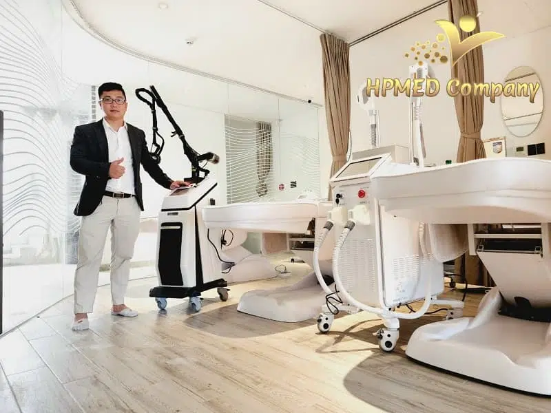 Máy Laser Co2 Fractional Pentagon Hàn Quốc Trị Sẹo Rỗ Rạn Da Cao Cấp