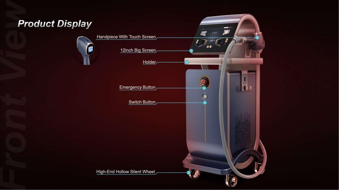 Máy Triệt Lông Diode Laser 1800 HIDL