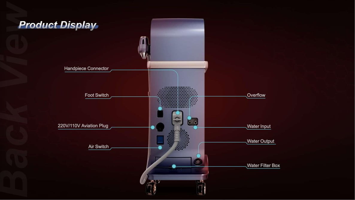 Máy Triệt Lông Diode Laser 1800 HIDL