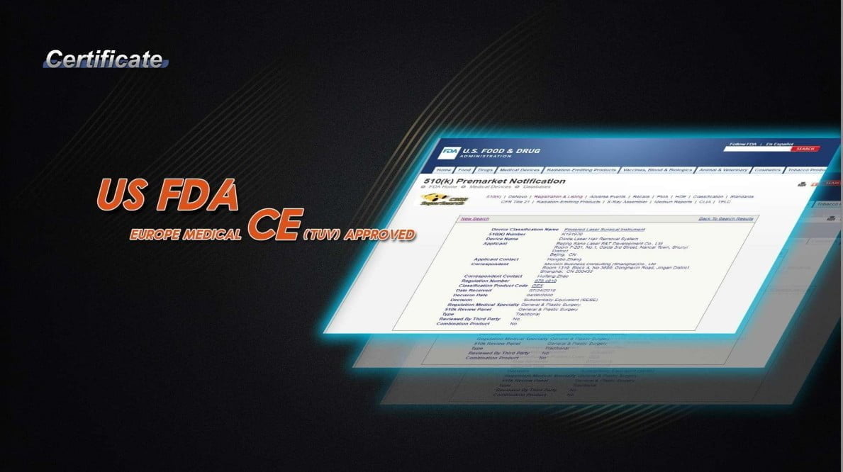 Máy Triệt Lông Diode Laser 1800 HIDL