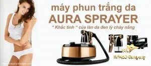 Máy Phun Trắng Da Nano Aura Của Đức | Cao Cấp HPMED Việt Nam