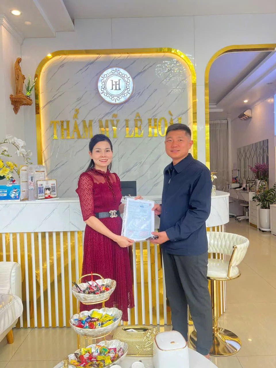 HIFU Medilux 💎 HPMED Chuyển Giao Công Nghệ Tại Thẩm Mỹ Viện Lê Hoài 1 Chuyển giao máy HIFU Medilux cho Thẩm mỹ viện Lê Hoài - 01