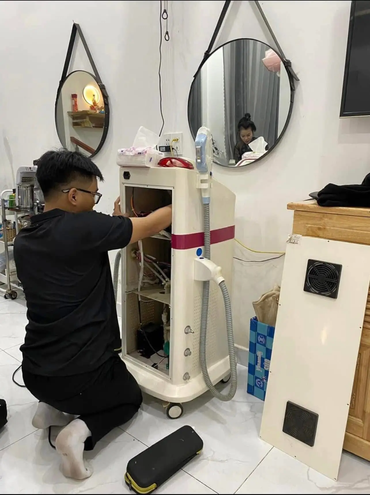 Sửa máy triệt lông quảng trị