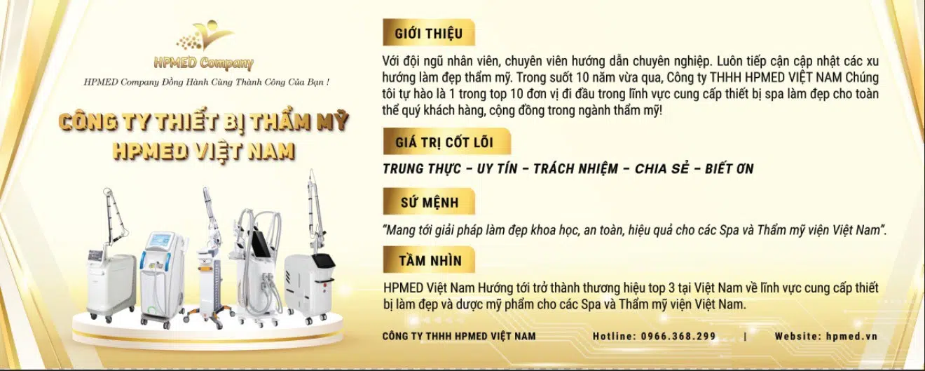 Giới Thiệu Công Ty Máy Thẩm Mỹ HPmed Việt Nam