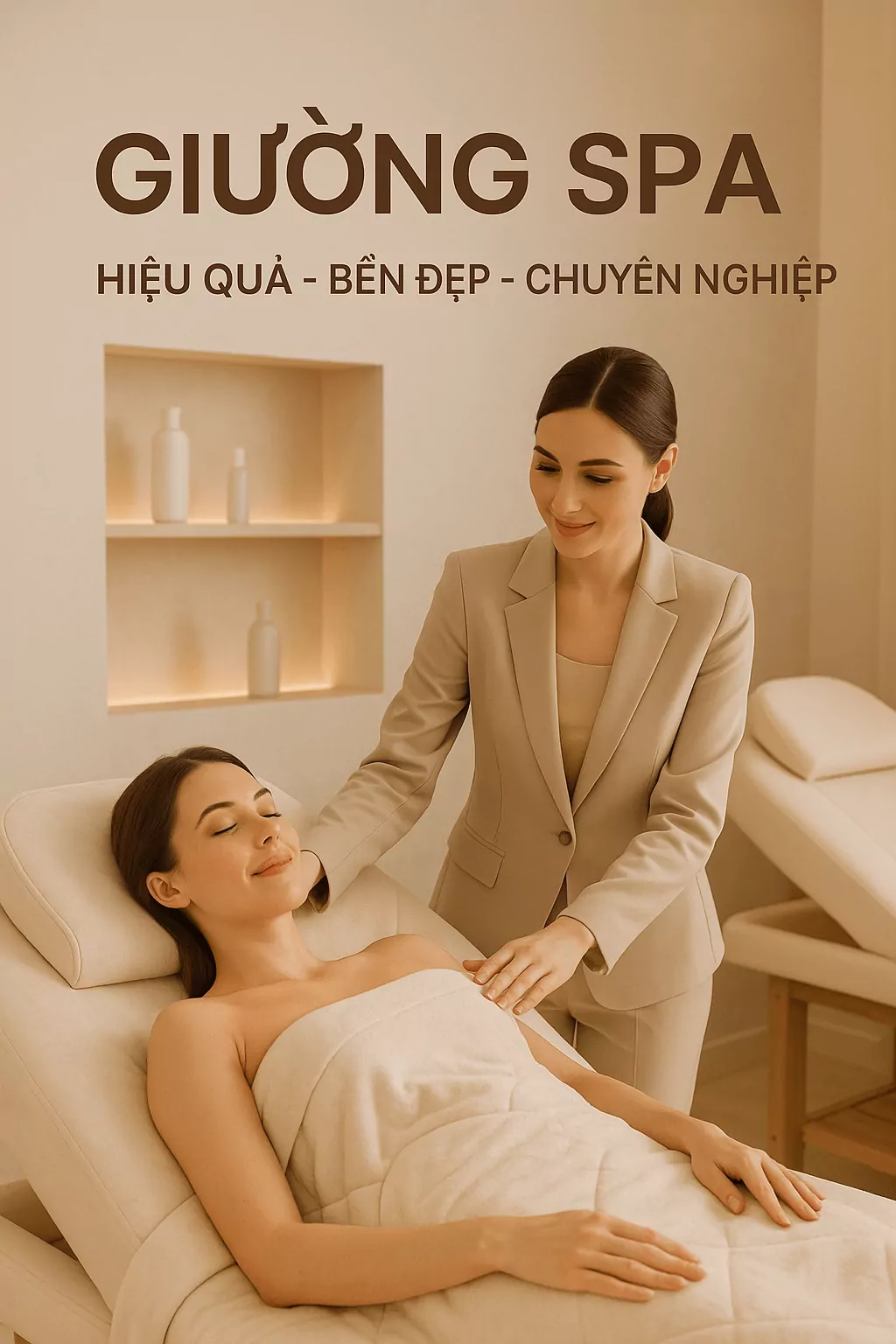 Giường Spa ⭐ Bí Quyết Chọn Giường Spa Chuẩn – Bền – Đẹp – Chuyên Nghiệp Cho Spa &amp; Thẩm Mỹ Viện