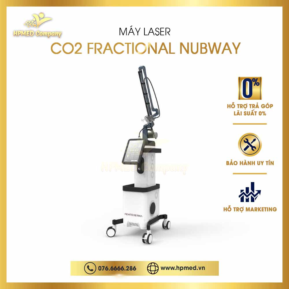 Máy Laser CO2 Fractional Nubway – Giải Pháp Tái Tạo Da Hiệu Quả Năm 2025