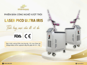 4 đầu bắn laser Pico Ultra Iris– Công Nghệ Toàn Diện Trong Thẩm Mỹ