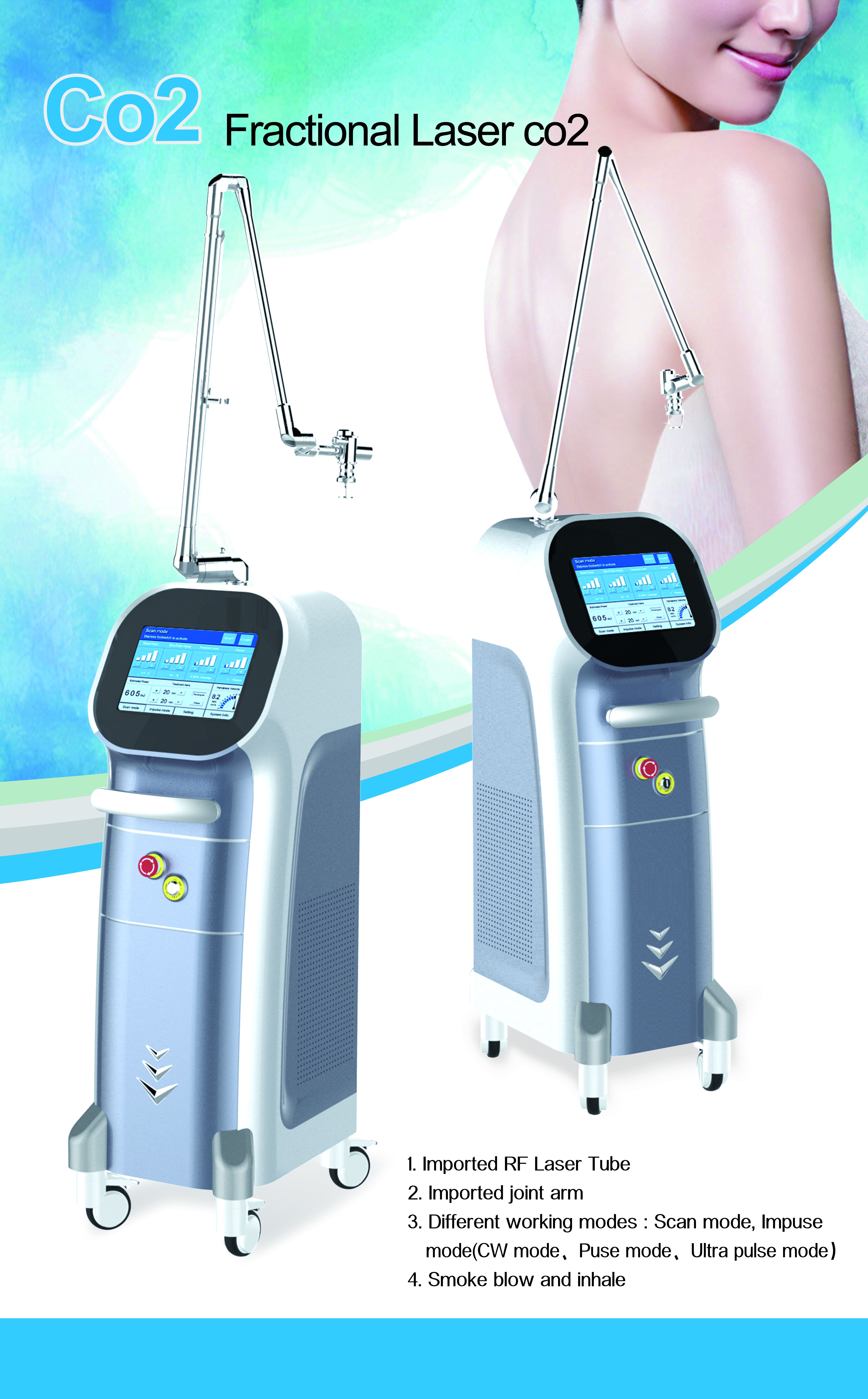 MÁY LASER CO2 FRACTIONAL SANHE – GIẢI PHÁP TÁI TẠO DA, TRỊ SẸO VÀ TRẺ HÓA HIỆU QUẢ 2025 5 MÁY LASER CO2 FRACTIONAL SANHE – GIẢI PHÁP TÁI TẠO DA, TRỊ SẸO VÀ TRẺ HÓA HIỆU QUẢ 2025