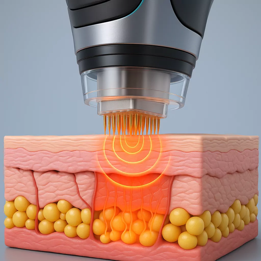 RF Vi Điểm Là Gì? Công Nghệ Trẻ Hóa Da, Trị Sẹo Hiện Đại 2 nguyên lý hoạt động RF vi điểm