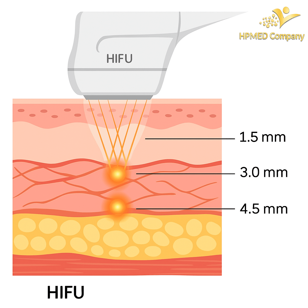 HIFU Là Gì? Công Nghệ Nâng Cơ Trẻ Hóa Da Hiện Đại 2 nguyên lý hoạt động của hifu
