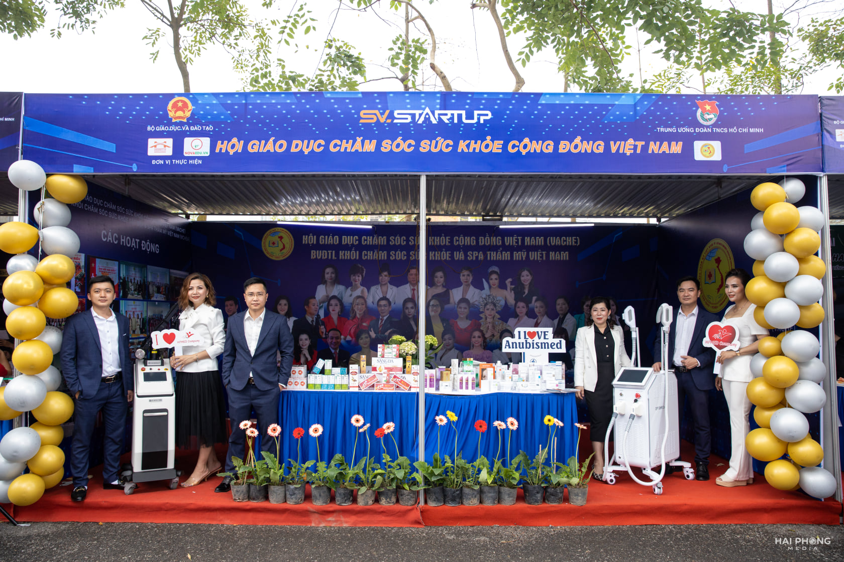 Ceo Mai Đình Hậu - Đại Diện HPmed - Tham Dự Sự Kiện SV Starup Khởi Nghiệp Nghàn Làm Đẹp Cho Học Sinh Sinh Viên Do Bộ Giáo Dục Tổ Chức - 13