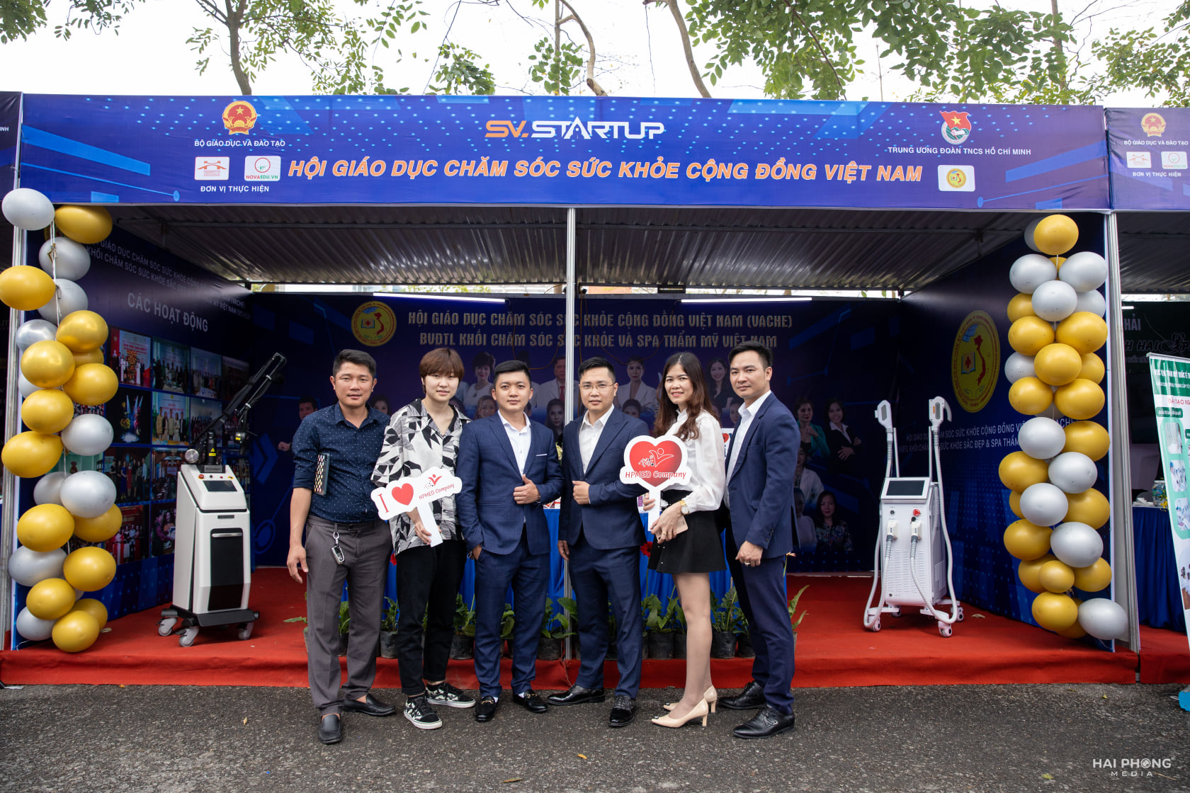 Ceo Mai Đình Hậu - Đại Diện HPmed - Tham Dự Sự Kiện SV Starup Khởi Nghiệp Nghàn Làm Đẹp Cho Học Sinh Sinh Viên Do Bộ Giáo Dục Tổ Chức - 14