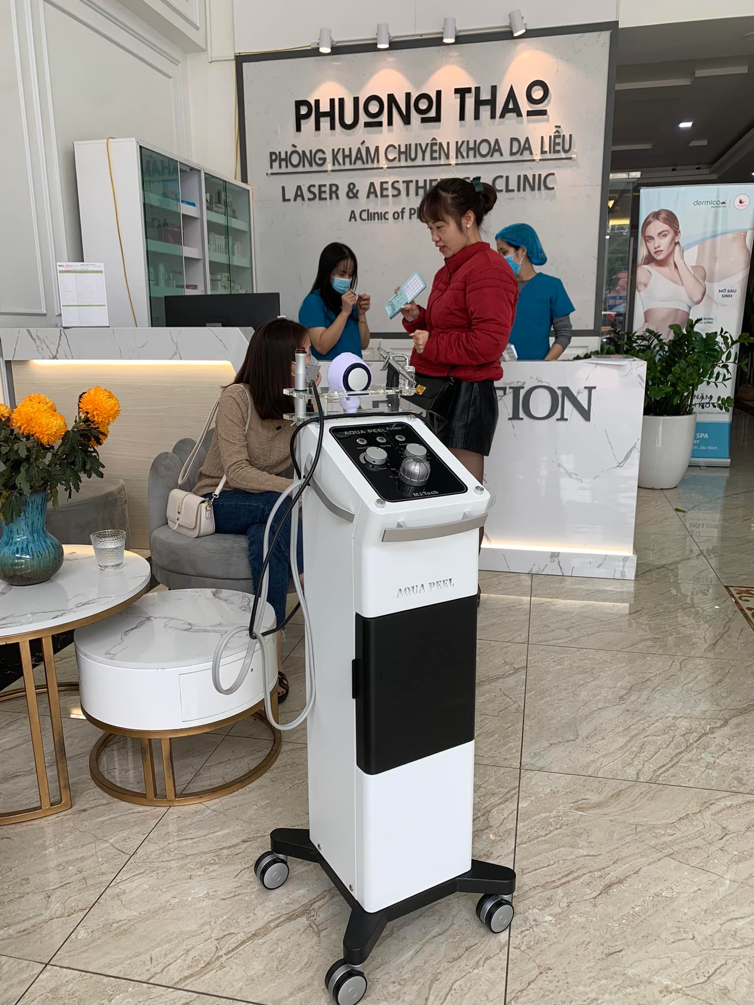 Chuyển giao máy Aqua Peel Hàn Quốc ✅ | Phòng khám Da liễu Phương Thảo Từ Sơn, Bắc Ninh 3 chuyển giao máy chăm sóc da auqa peel hàn quốc cho phòng khám da liễu Phương Thảo Tại Từ Sơn Bắc Ninh - 03