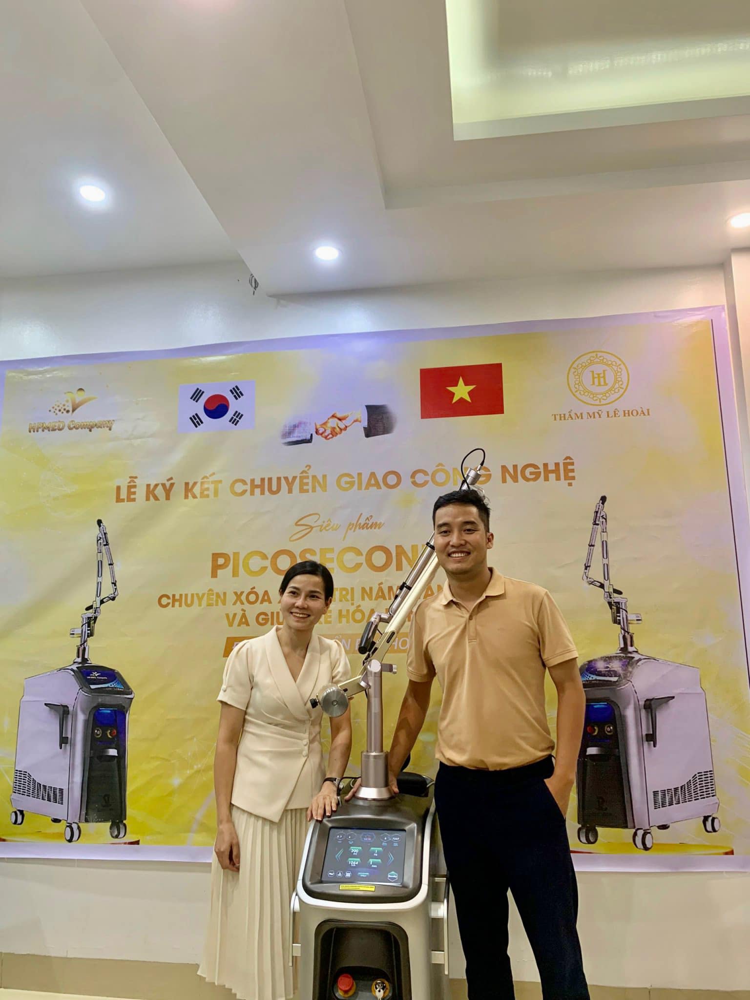 Sự Kiện Chuyển Giao Máy Laser Picoseconds Cho Thẩm Mỹ Viện Lê Hoài ✅ 2 chuyển giao máy laser picoseconds cho thẩm mỹ viện lê hoài - 02