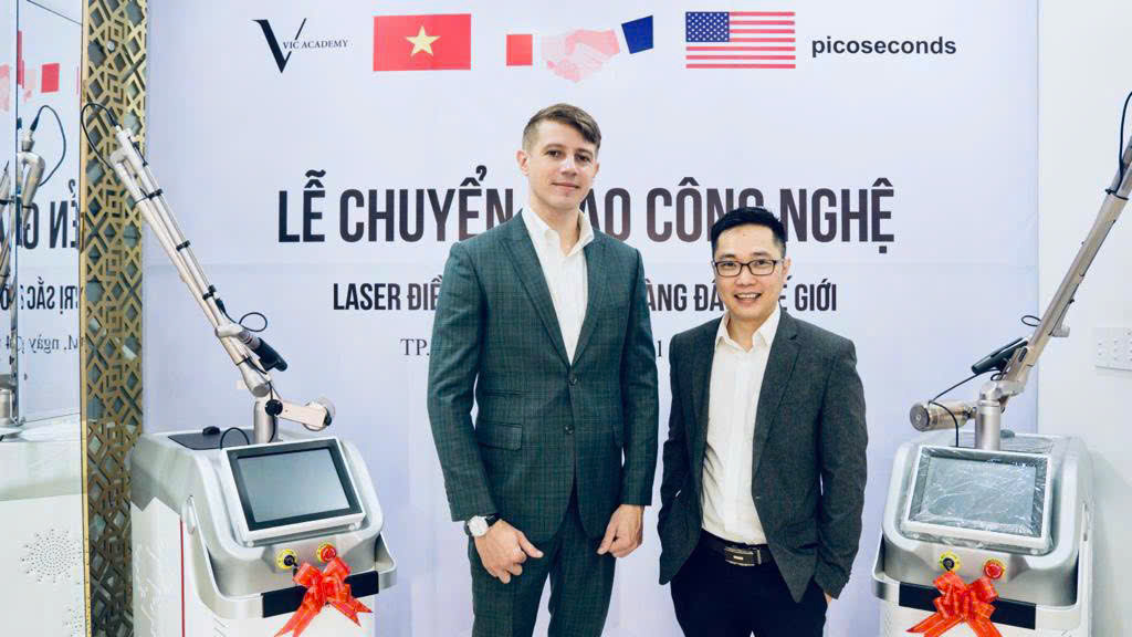 HPmed Hân Hạnh Là Đối Tác Cung Cấp Máy Laser Picoseconds Cho Master Cao Hường – CEO Vic Academy 2 hpmed cung cap may laser picoseconds cho maser cao huong vic academy 2