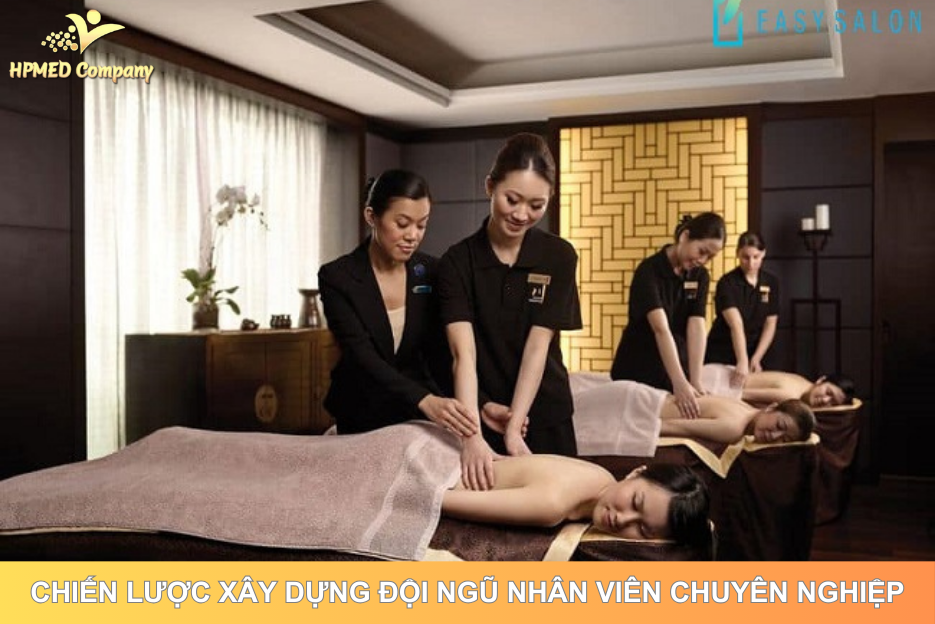 Quản lý spa là gì? 5 bí quyết để quản lý spa thành công 4 Chiến lược xây dựng đội ngũ nhân viên chuyên nghiệp