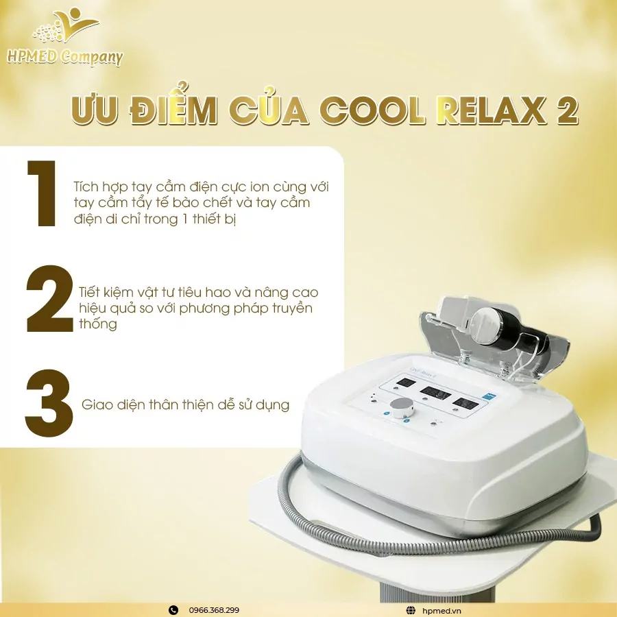 Máy Điện Di Cool Relax 2 – Hàn Quốc