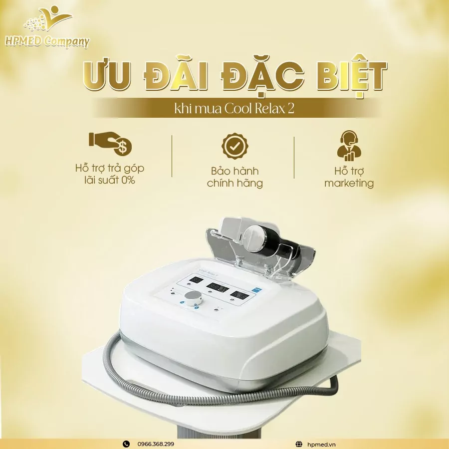 Máy Điện Di Cool Relax 2 – Hàn Quốc