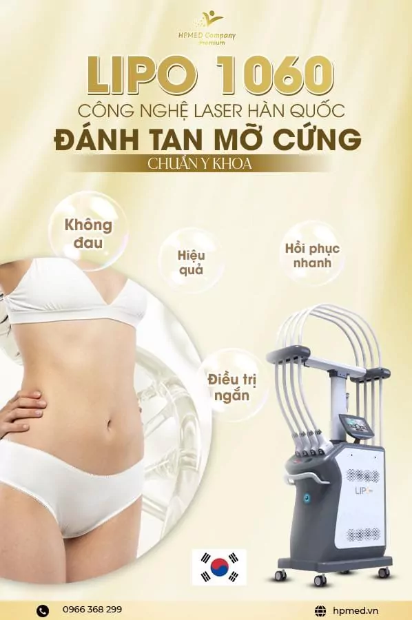 Máy Giảm Béo Diode Laser 1060 Lipo Cao Câp Hàn Quốc