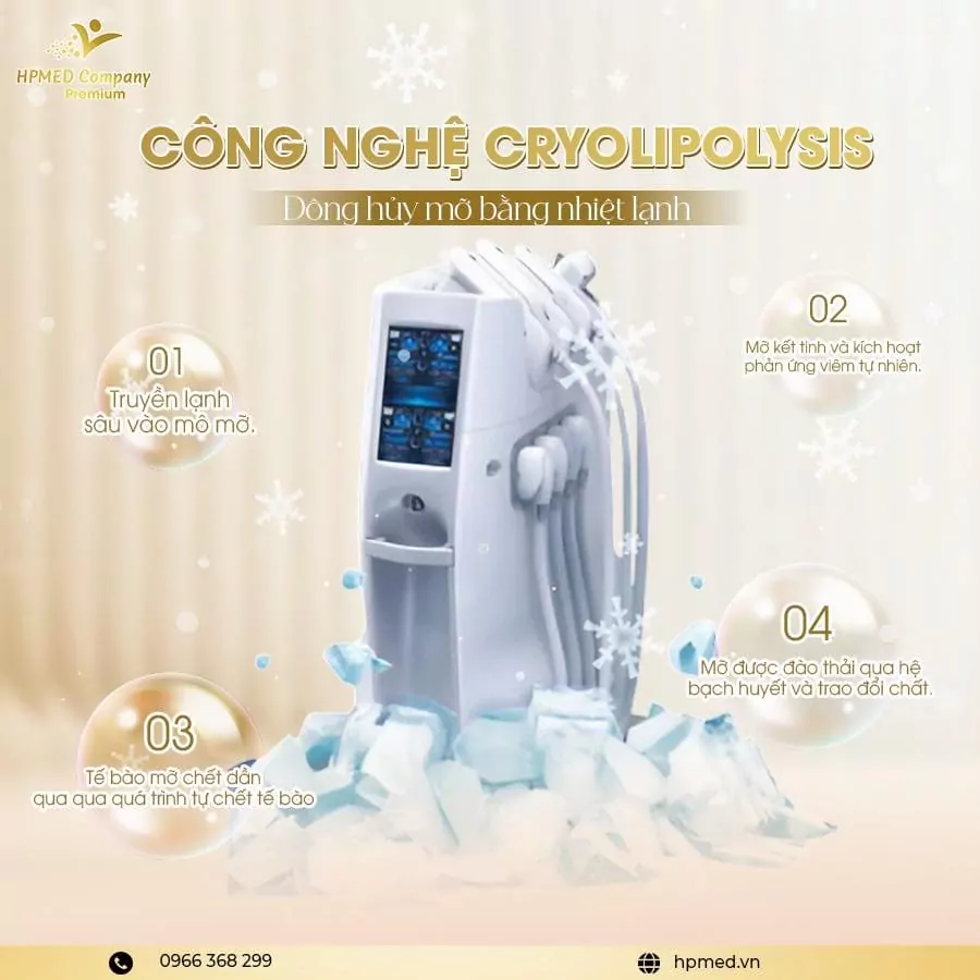 Máy Giảm Béo Quang Đông CoolShaping 2 Cao Cấp Hàn Quốc