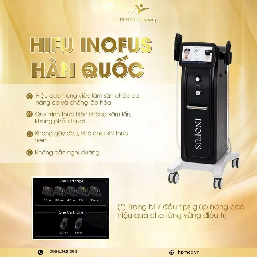 Máy Hifu Nâng Cơ Inofus Hàn Quốc