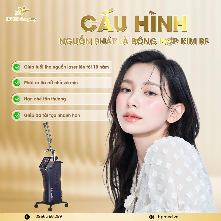 Máy Laser Co2 Fractional Harmoni RF