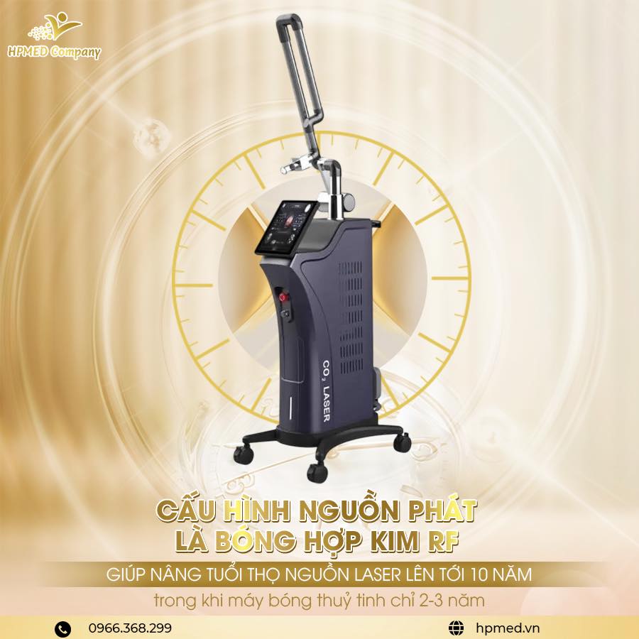 Máy Laser Co2 Fractional Harmoni RF