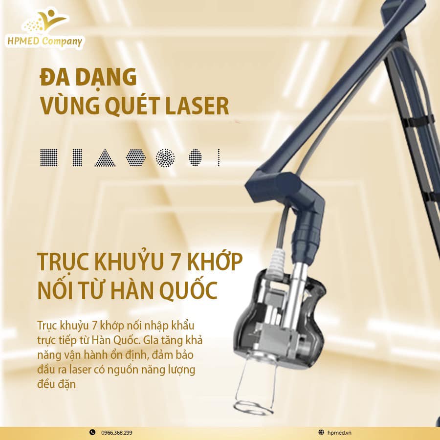 Máy Laser Co2 Fractional Harmoni RF