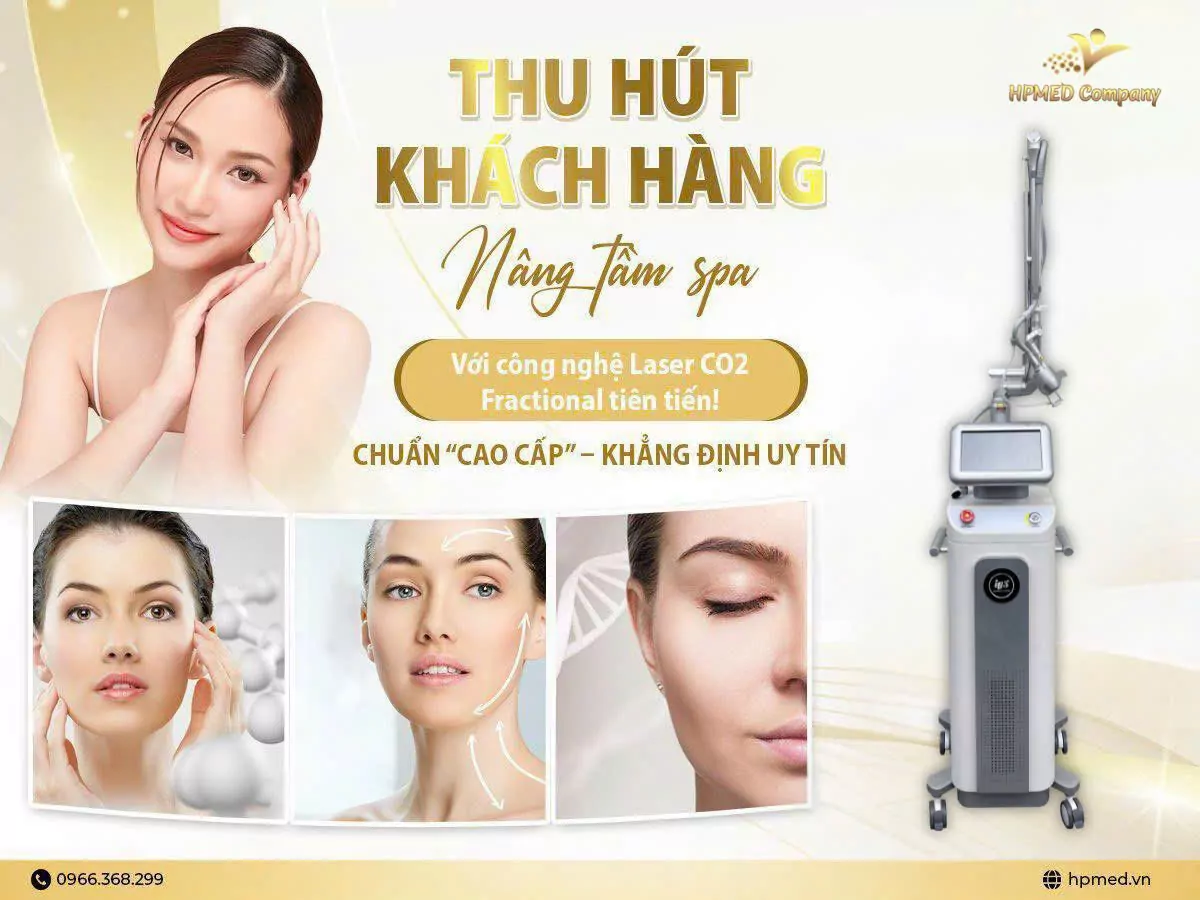Máy Trị Sẹo Laser Co2 Fractional Prismxel Hàn Quốc