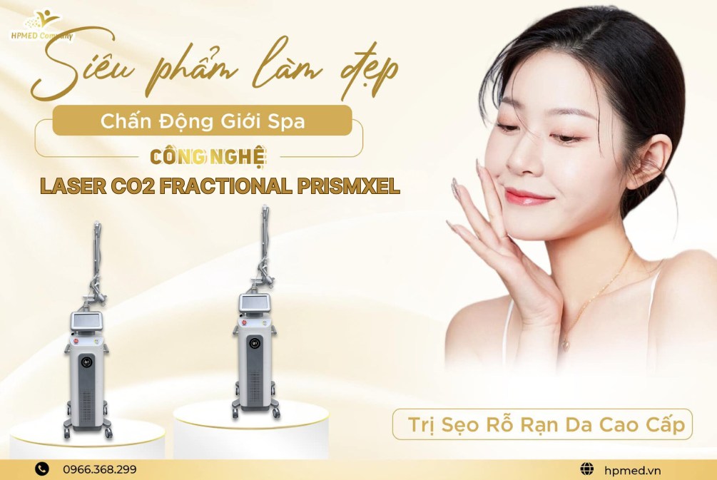 Máy Laser CO2 Fractional PrismXel Hàn Quốc