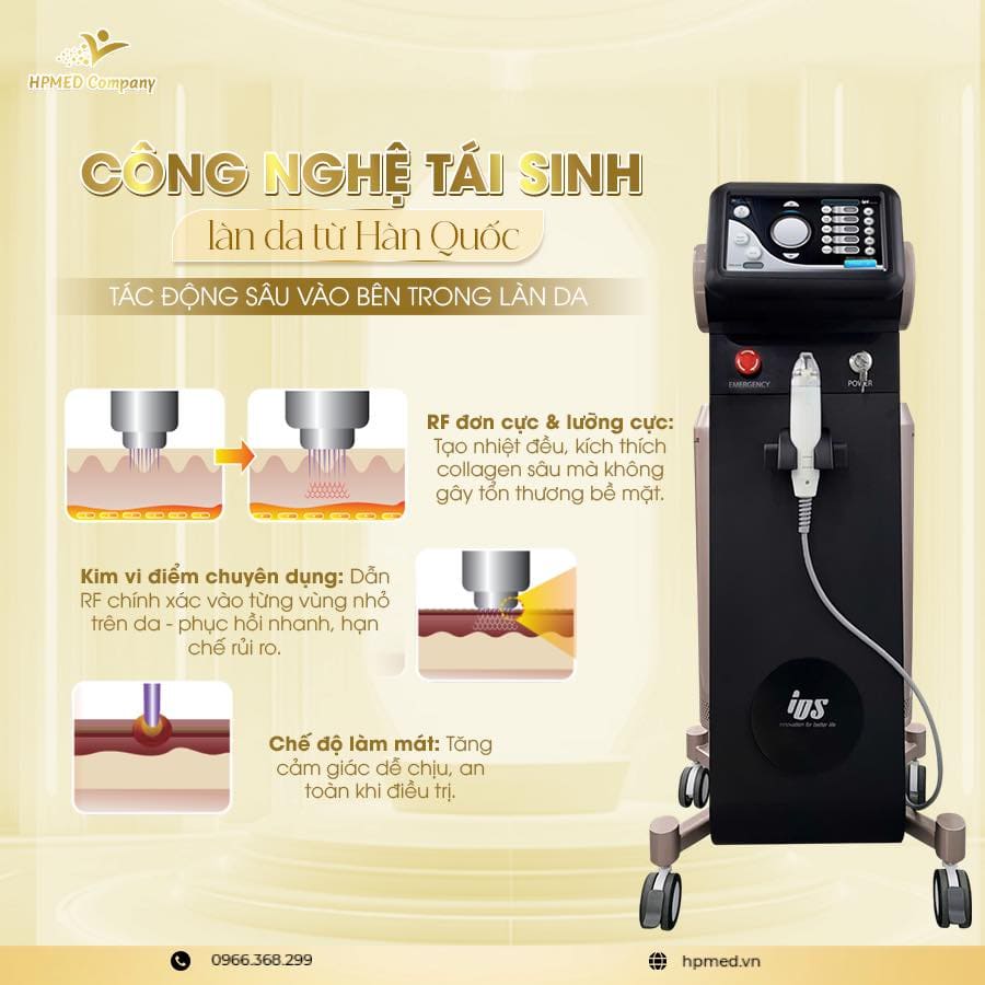 Máy Rf Vi Điểm Pinacle IDS Hàn Quốc