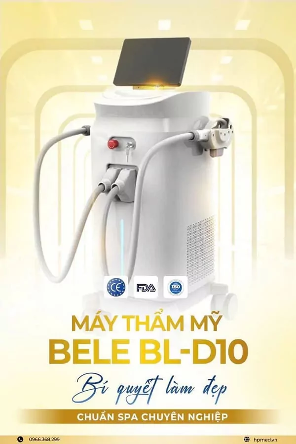 Máy Triệt Lông Spa Cao Cấp HPmed