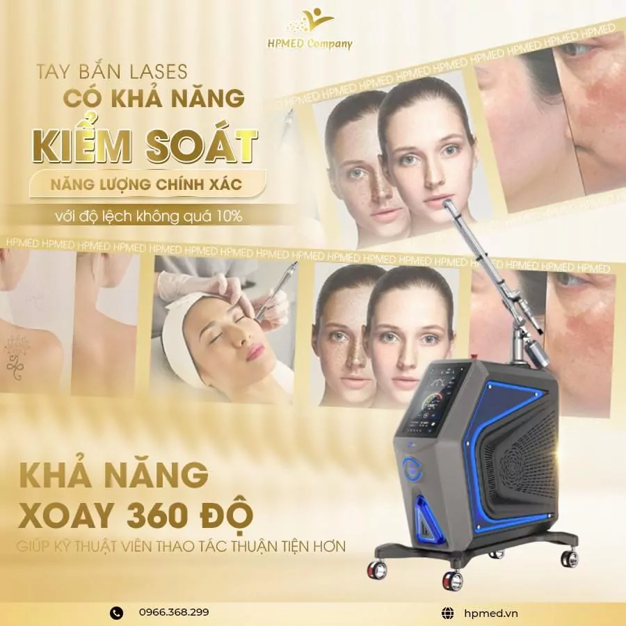 Máy Xóa Xăm Laser Pico Med860